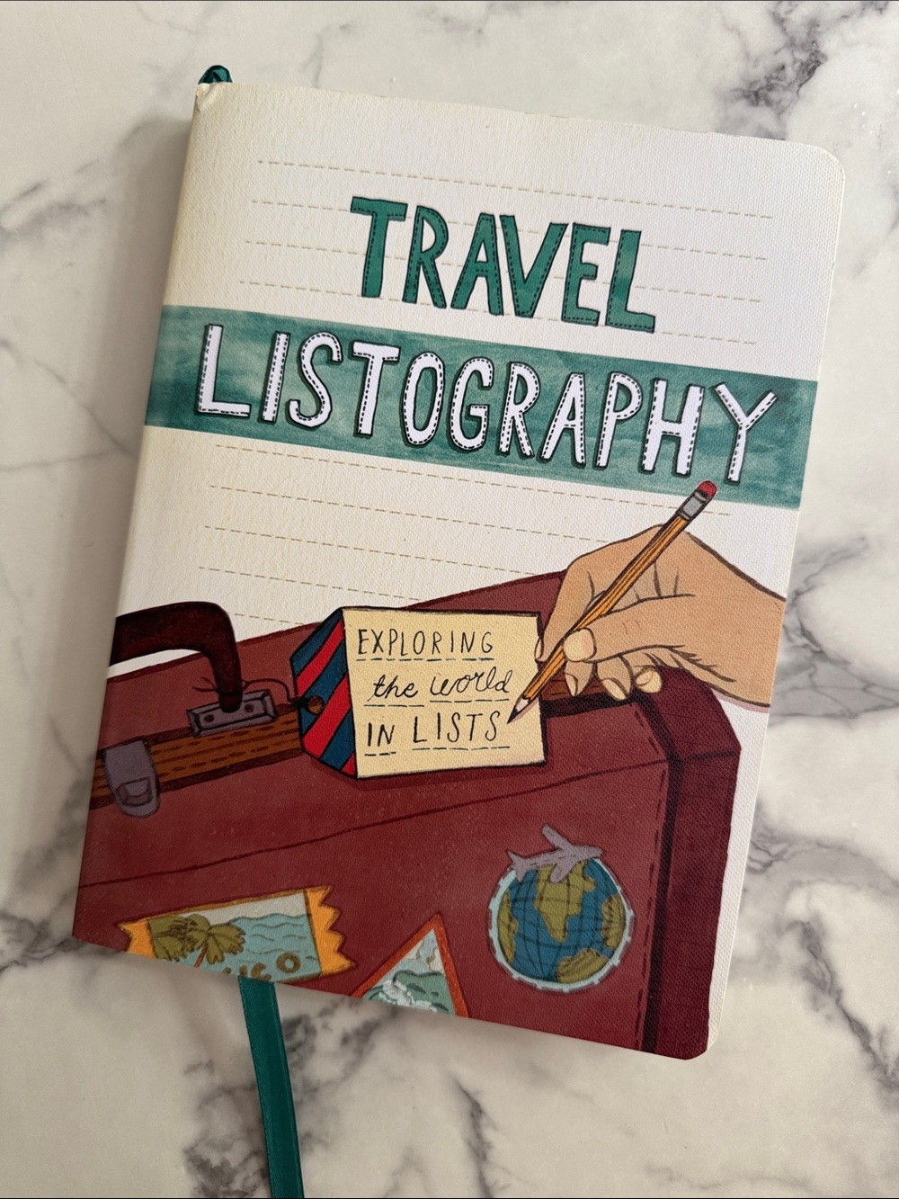 Travel Listology Journal • Exploring The World In Lists Book NEW